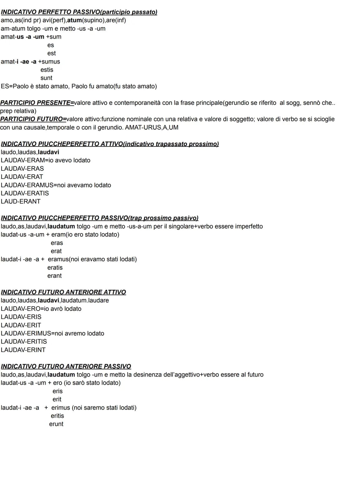 1 CONIUGAZIONE-O-AS
PRESENTE
ATTIVO
LAUD-O
-AS
-AT
-AMOS
-ATIS
-ANT
LAUD-ARE LAUD-ARI
2 CONIUGAZIONE-O-ES
PRESENTE
ATTIVO
MON-EO
-ES
-ET
-EM