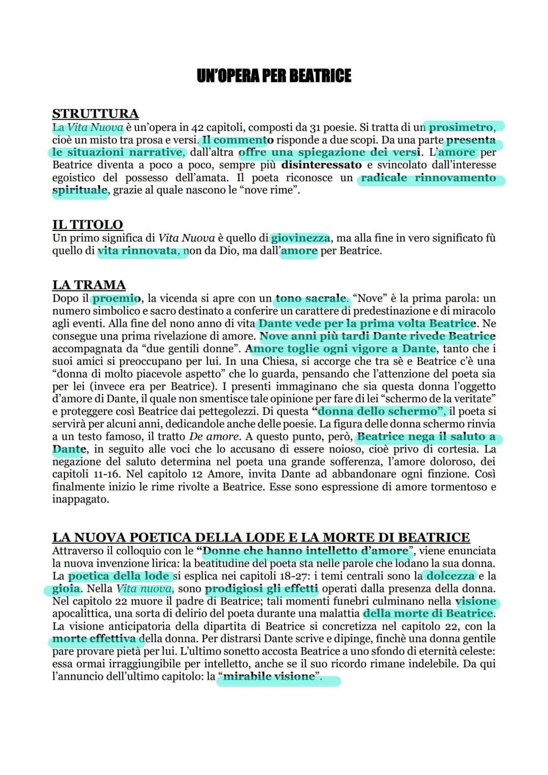 DANTE ALIGHIERI
Dante Alighieri nasce a Firenze, tra il maggio e il giugno del 1265. Rimasto orfano di madre
a 6 anni Dante trascorre la sua