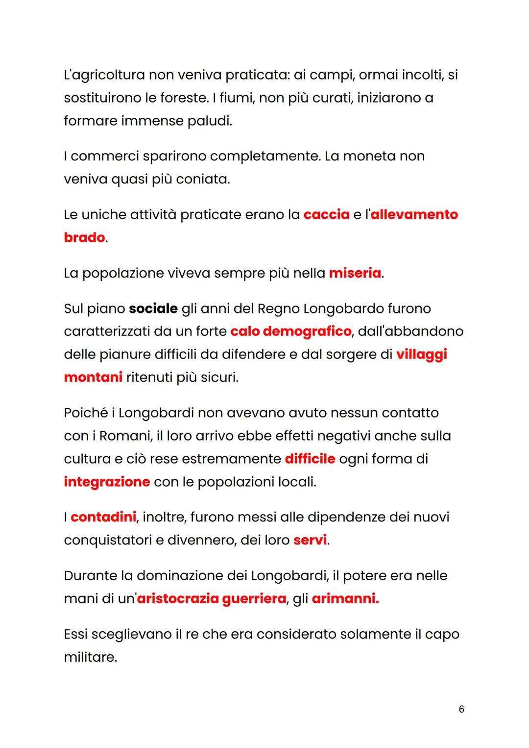 # I LONGOBARDI

I Bizantini, dopo aver conquistato l'Italia con la guerra
greco-gotica, ebbero il dominio della penisola solamente
per 13 an