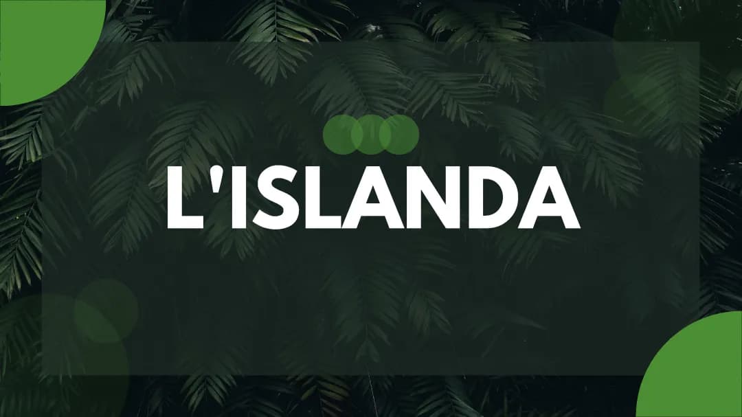 L'Islanda