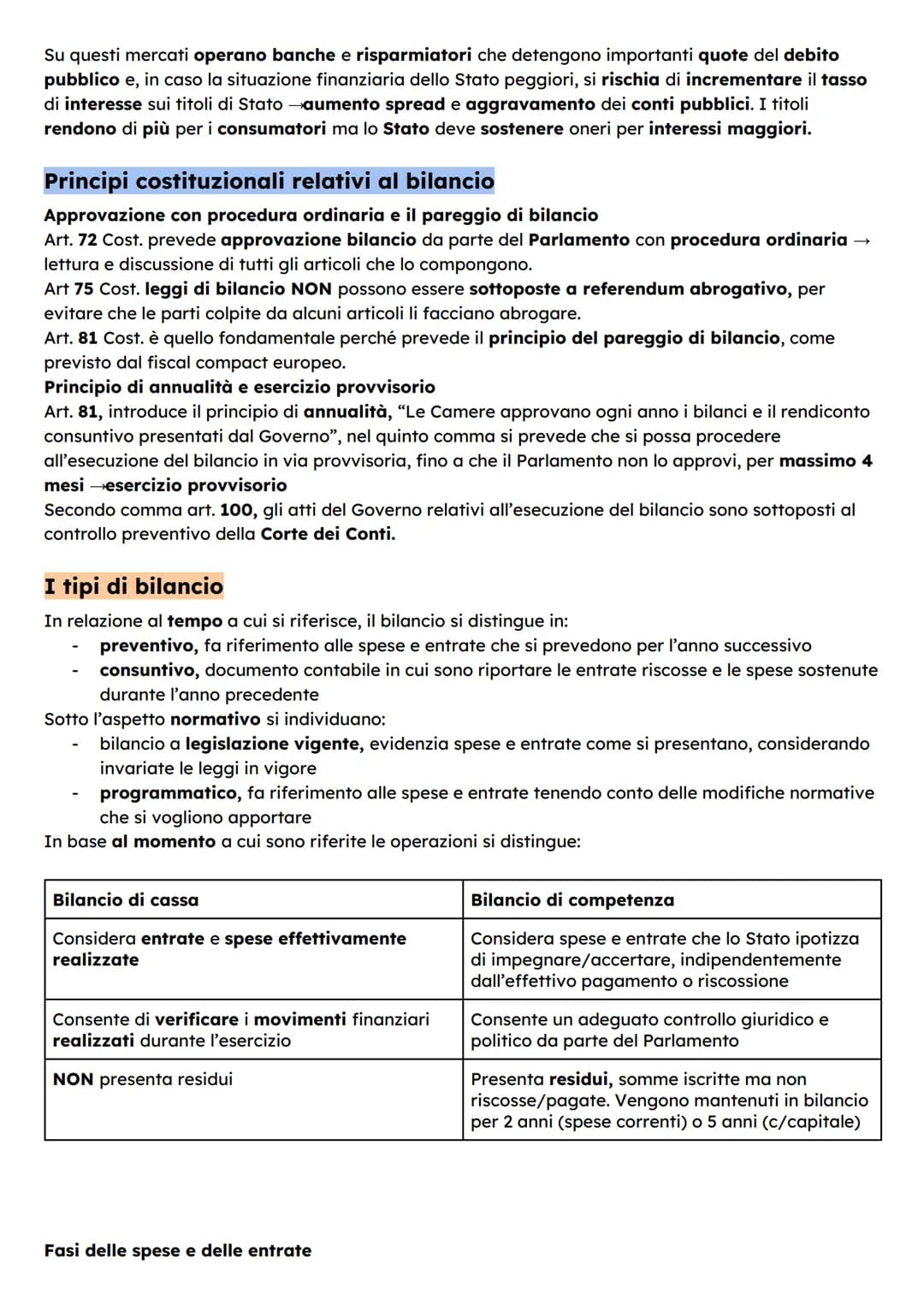 I CARATTERI GENERALI DEL BILANCIO
Origini storiche
Il bilancio pubblico è un documento contabile con forma di legge, in cui sono indicate le