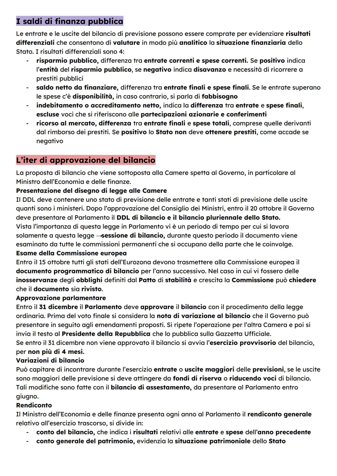 I CARATTERI GENERALI DEL BILANCIO
Origini storiche
Il bilancio pubblico è un documento contabile con forma di legge, in cui sono indicate le