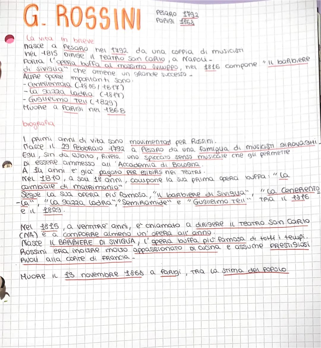 ril
G. ROSSINI
In breve
la vita
nasce
a pesaRo hel 1792 da una coppia di musicisti
nel 1815 Dirige il Teatro San Carlo, a Napoli-
PORTA ('op