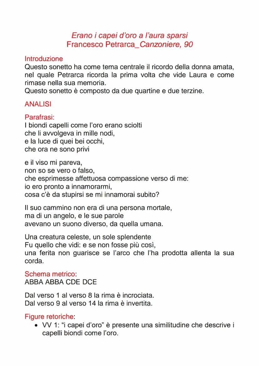 Era il giorno ch'al sol si scoloraro
Francesco Petrarca_ Canzoniere, 3
Introduzione
Questo sonetto è stato composto quasi certamente dopo la