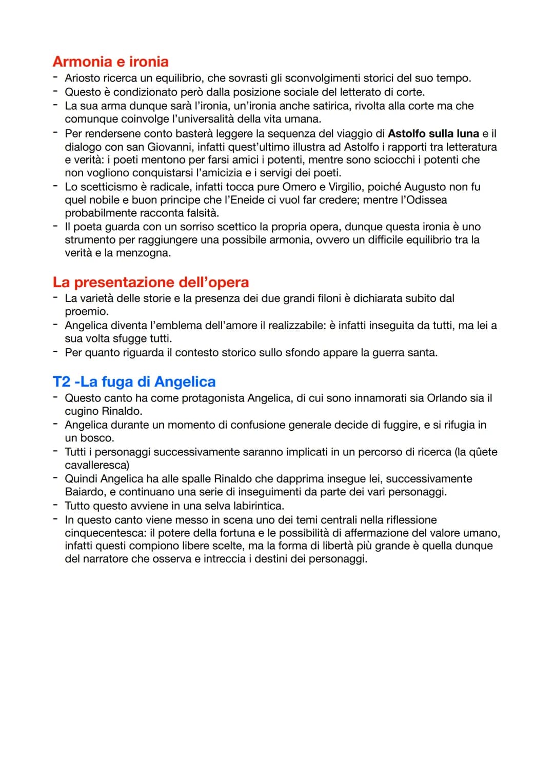 La vita
- Ariosto nasce l'8 settembre 1474.
- Inizialmente studia giurisprudenza per volontà del padre, ma nel 1494 riesce a
dedicarsi per i