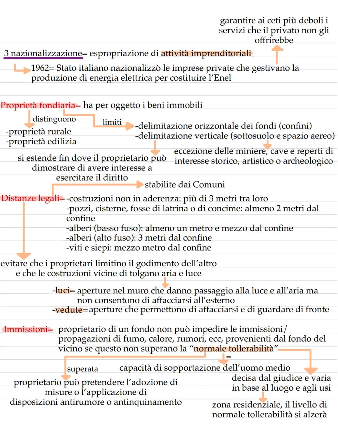  Diritti reali
potere riconosciuto dalla legge alla persona, fisica o giuridica,
di disporre direttamente di una cosa si dividono
caratteris