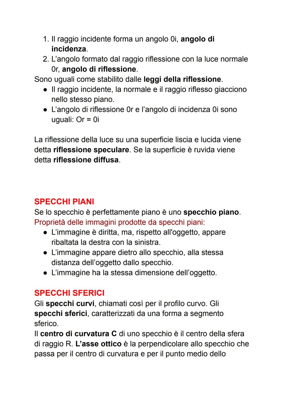 # OTTICA GEOMETRICA

# RAGGI LUMINOSI
Molti fenomeni ottici sono analizzabili in termini puramente
geometrici, basandosi sul fatto che la lu