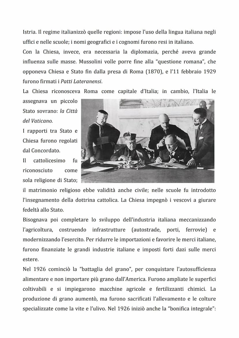 LEZIONE 5: IL FASCISMO
5.1 Un Dopoguerra agitato
L'Italia era
uscita
vittoriosa dalla Grande
guerra, ma il conflitto
aggravato
problemi poli