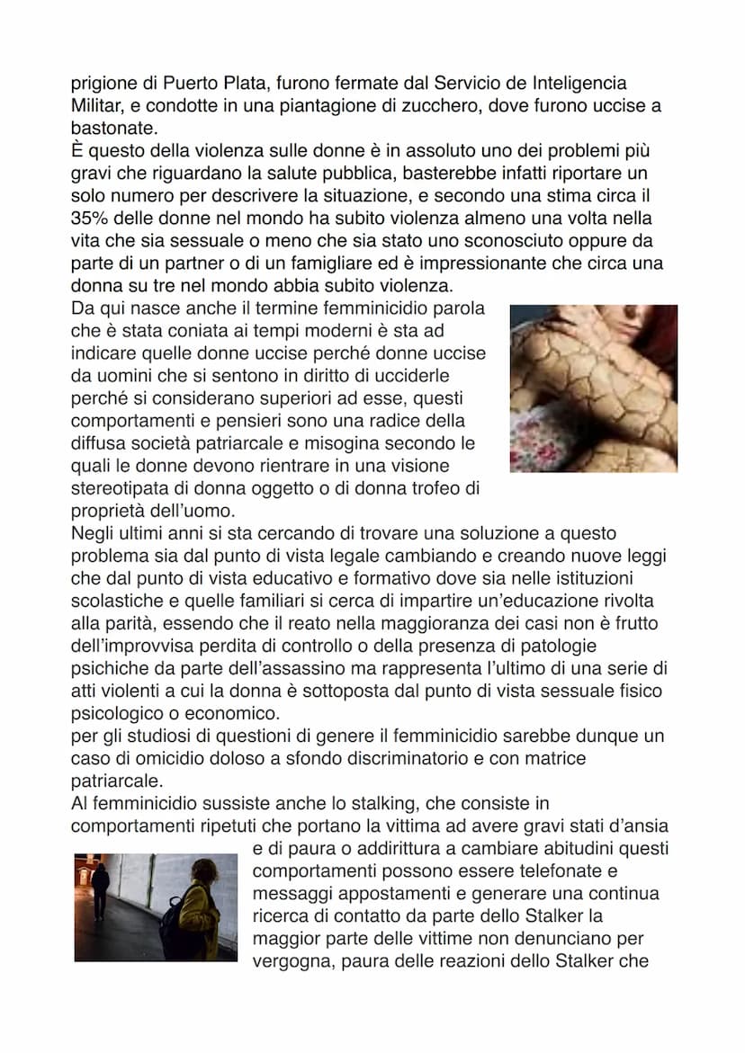 VIOLENZA SULLE DONNE
educazione civica= giornata contro la violenza sulle donne.
La violenza sulle donne non è altro che le definizione gene