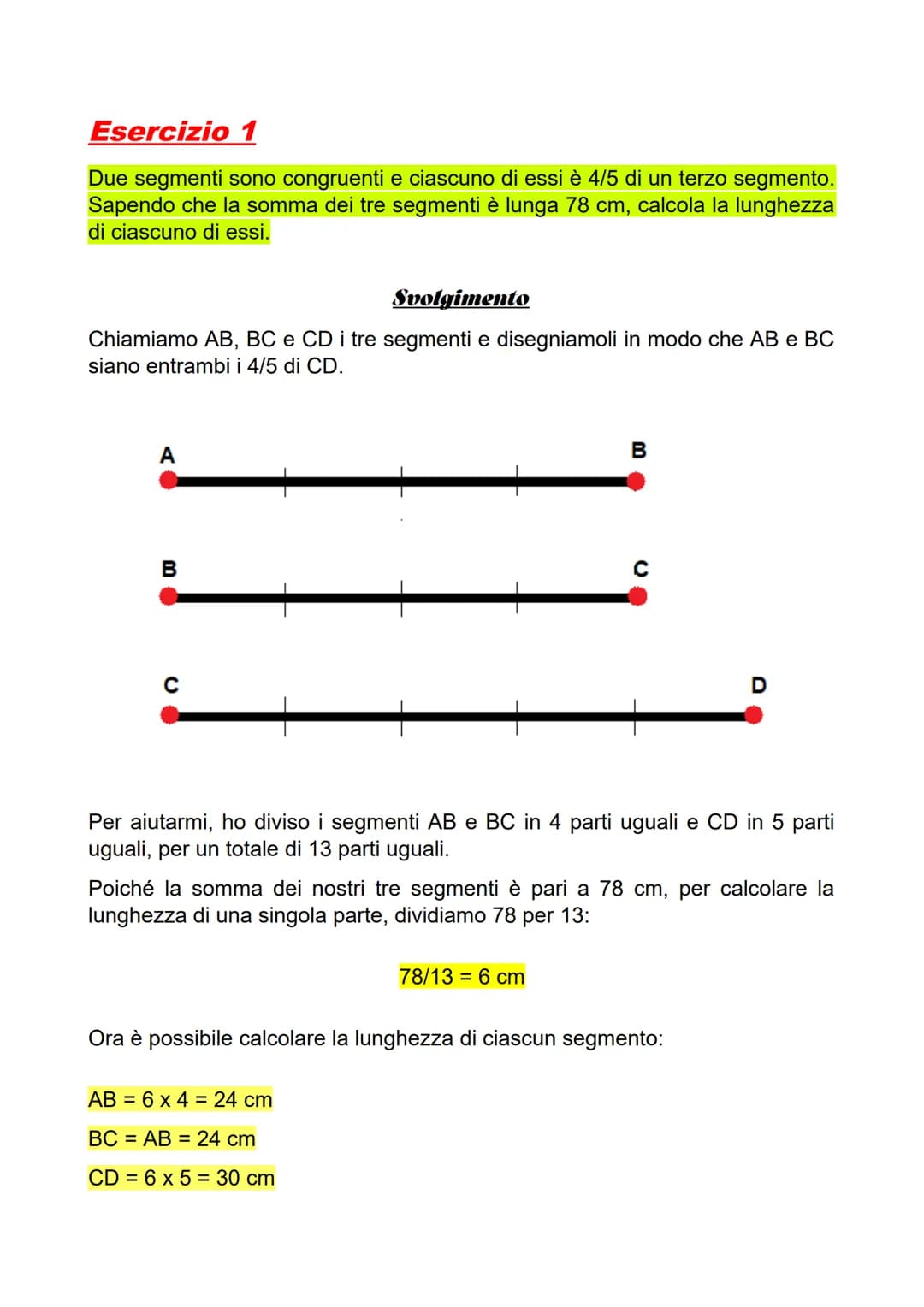 RETTE, SEMIRETTE, SEGMENTI
Retta → insieme infinito di punti allineati nel
piano. Perciò, non ha né un inizio né una fine.
A
A
A
A
A
B
C
B
B