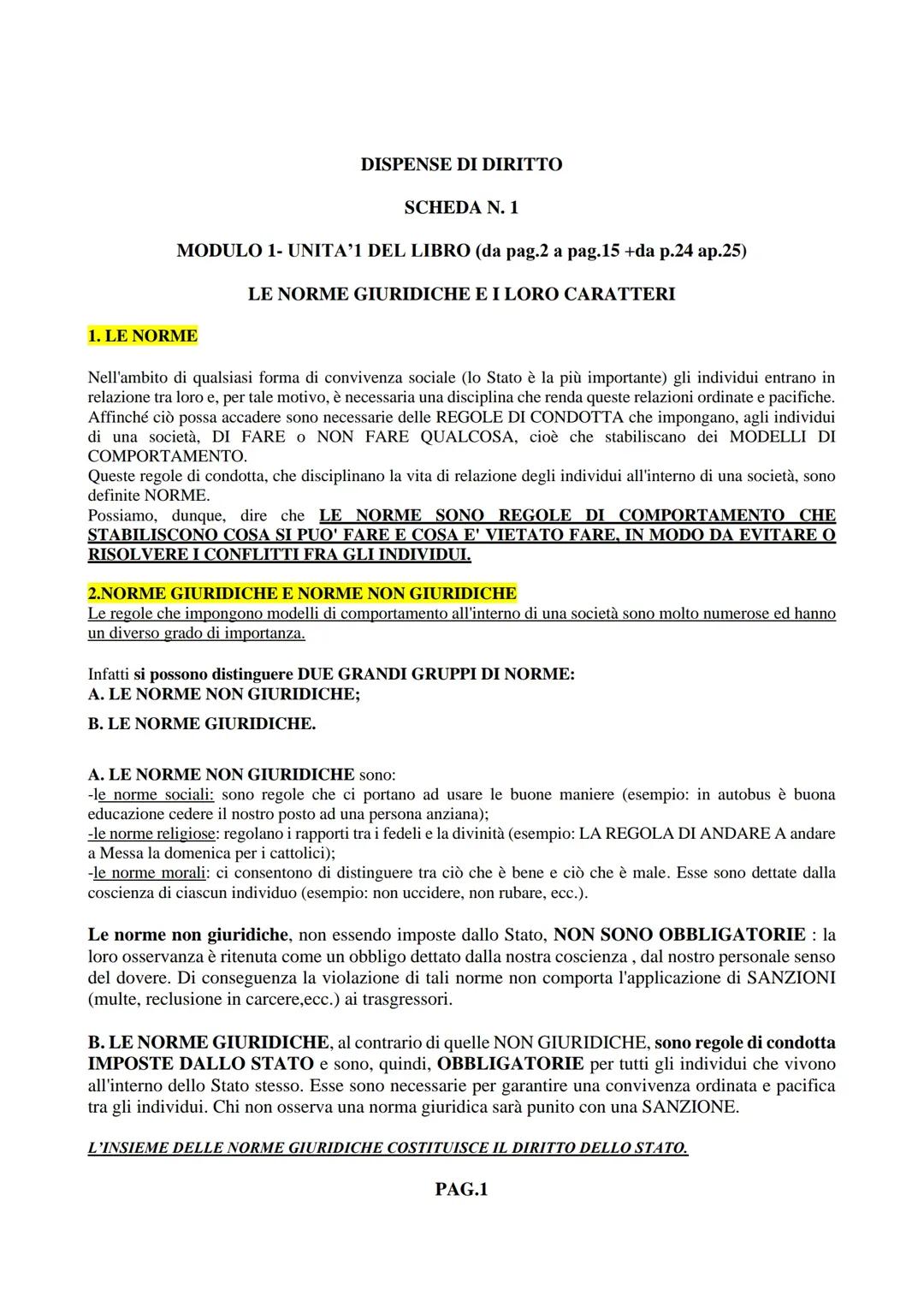 Appunti di diritto 
