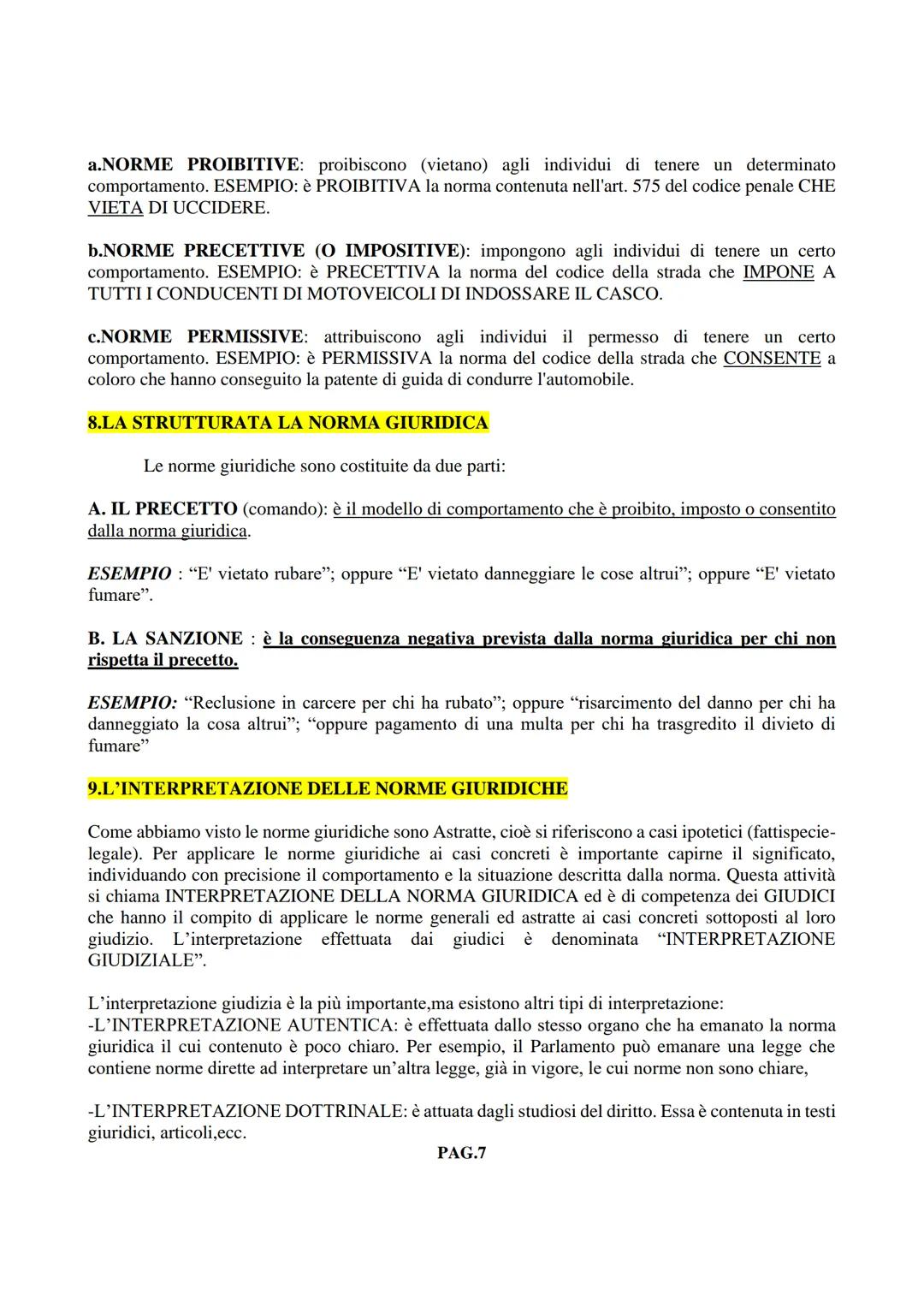 DISPENSE DI DIRITTO
1. LE NORME
SCHEDA N. 1
MODULO 1- UNITA'1 DEL LIBRO (da pag.2 a pag.15 +da p.24 ap.25)
LE NORME GIURIDICHE E I LORO CARA