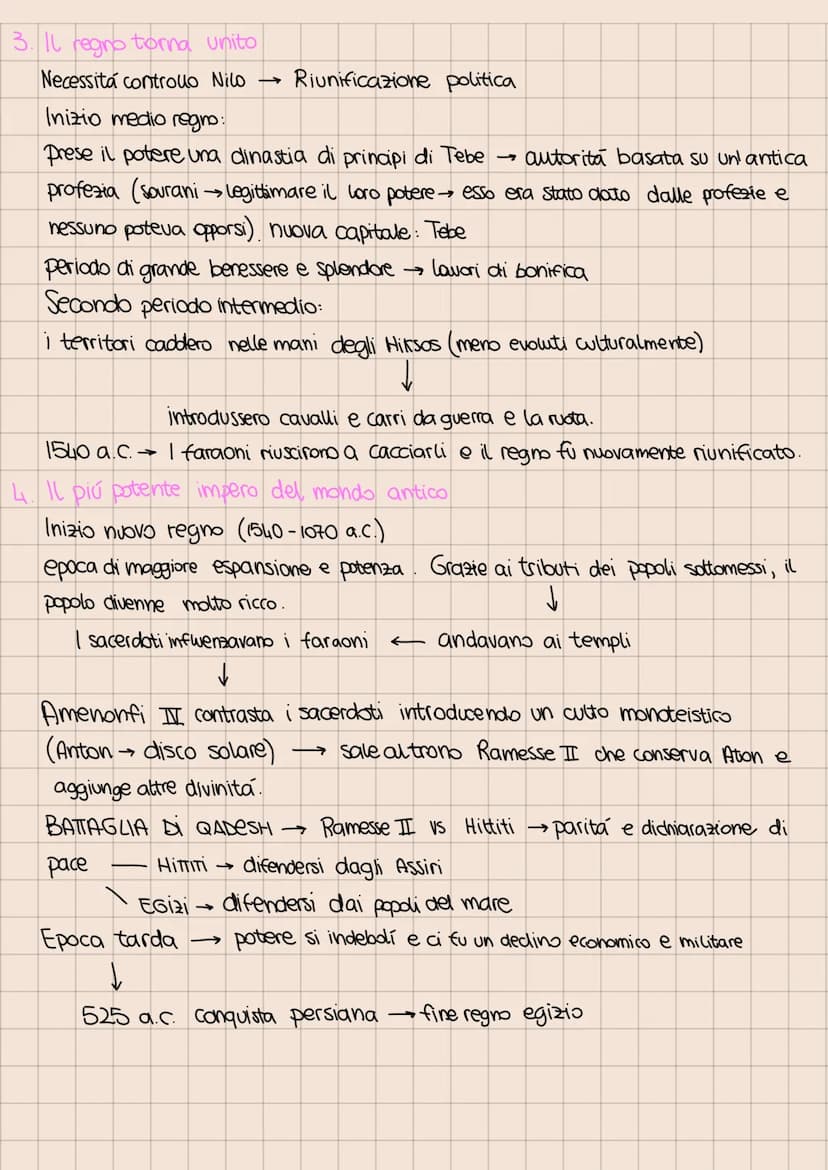 1. Sfruttare le piene: organizzazione complessa
Nilo
fiume più lungo al mondo. 2 affluenti: Nilo Bianco e Nilo azzurro.
↓ sfocia nel mar Med