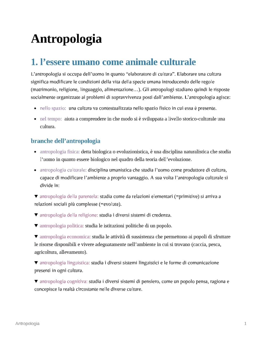 antropologia 