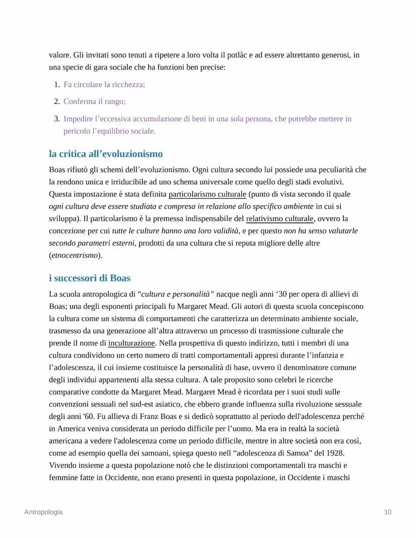 Antropologia
1. l'essere umano come animale culturale
L'antropologia si occupa dell'uomo in quanto "elaboratore di cultura". Elaborare una c