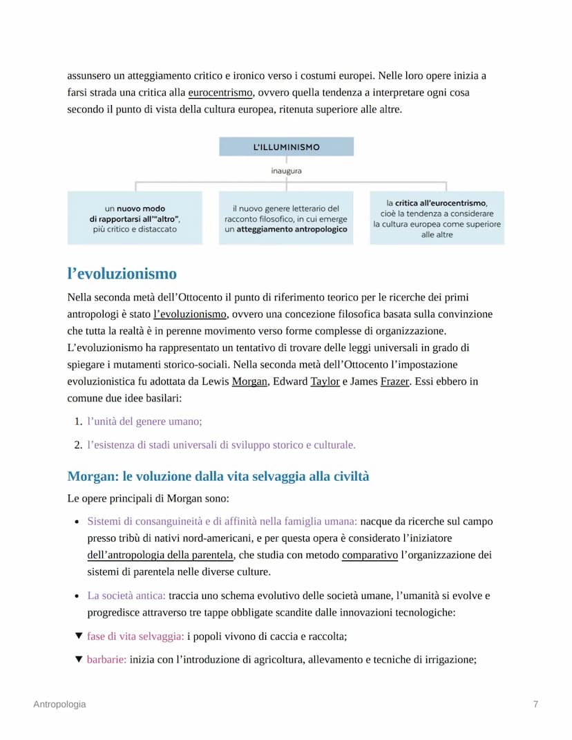 Antropologia
1. l'essere umano come animale culturale
L'antropologia si occupa dell'uomo in quanto "elaboratore di cultura". Elaborare una c