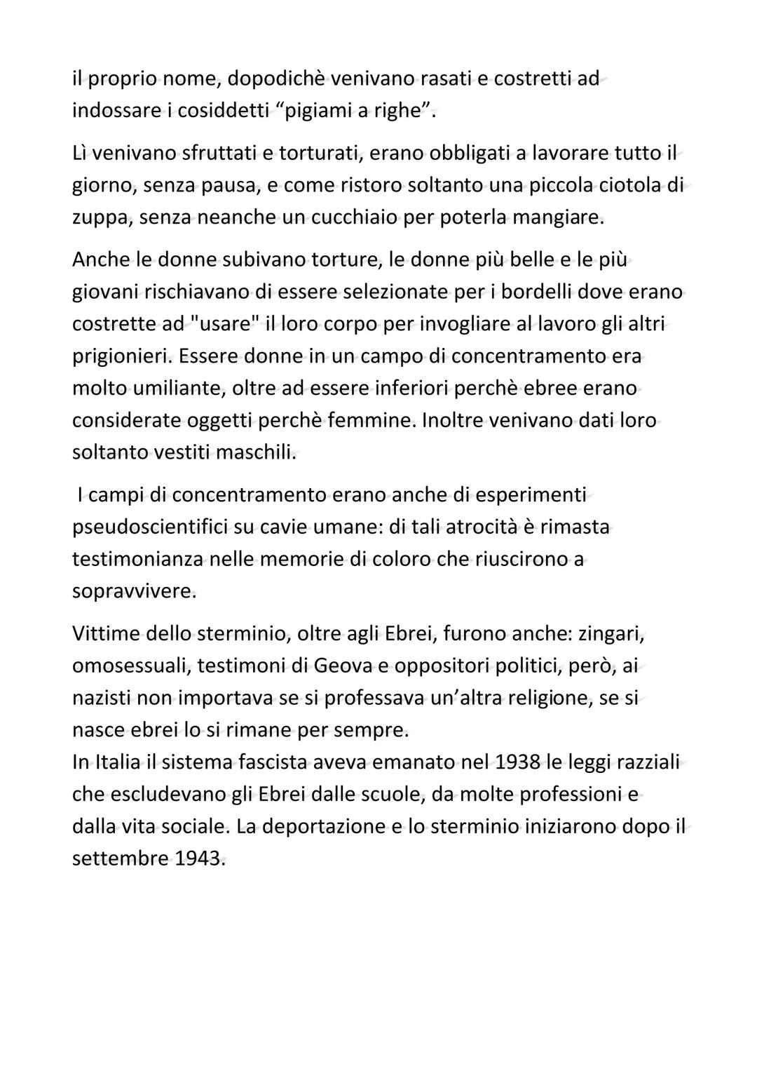 # La Shoah

Shoah è un termine ebraico (tempesta devastante) col quale si
vuole indicare lo sterminio del popolo ebraico durante la Seconda
