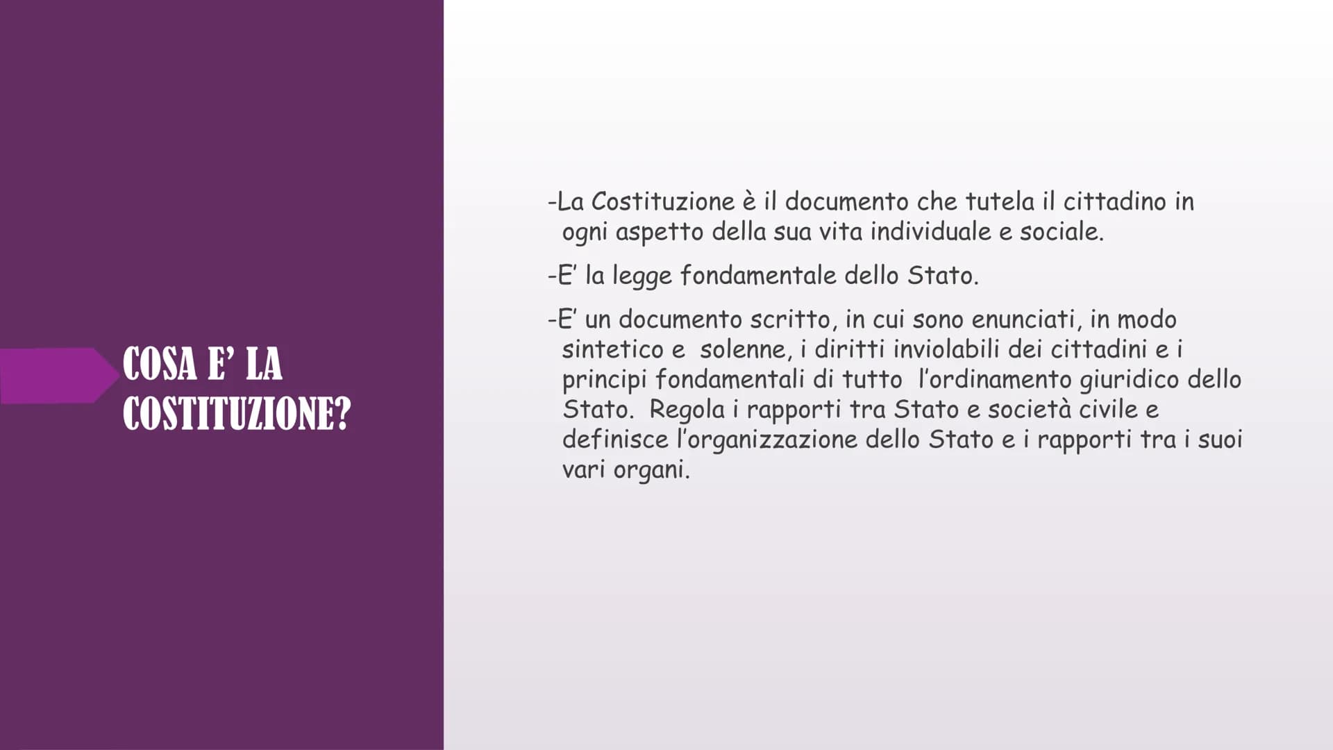 La Costituzione
della
Repubblica Italiana
Caria del diritti fondamentali dell'Unione Europen
Carta dei valori, della cittadinanza e dell' in