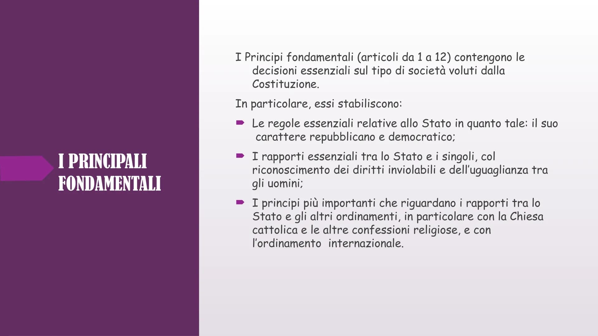 La Costituzione
della
Repubblica Italiana
Caria del diritti fondamentali dell'Unione Europen
Carta dei valori, della cittadinanza e dell' in