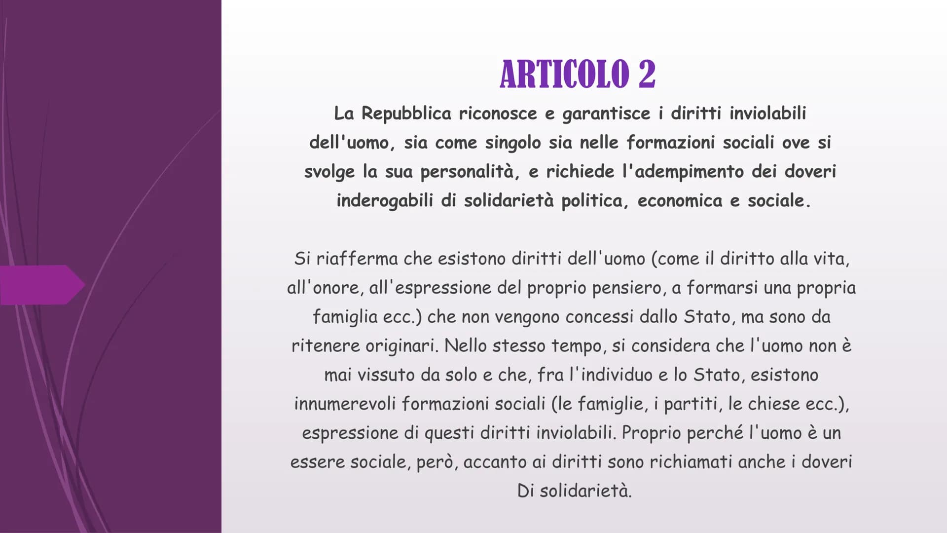 La Costituzione
della
Repubblica Italiana
Caria del diritti fondamentali dell'Unione Europen
Carta dei valori, della cittadinanza e dell' in