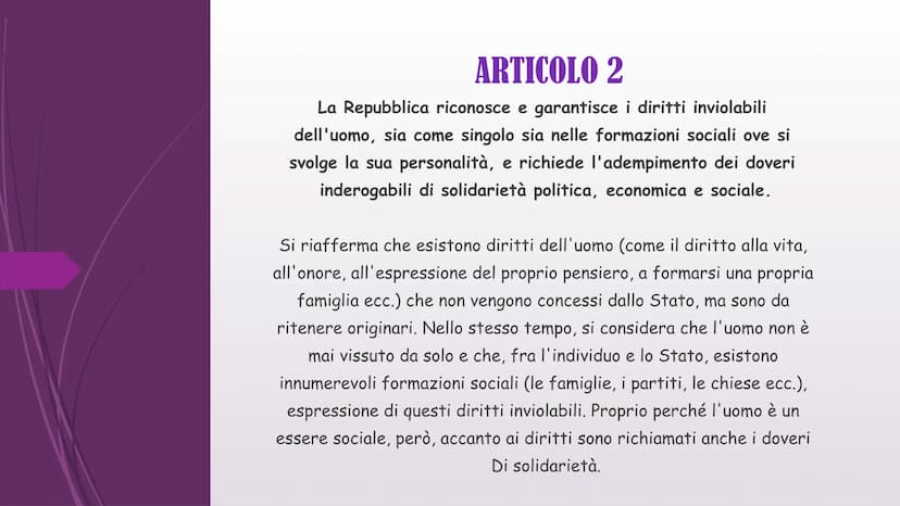 La Costituzione
della
Repubblica Italiana
Caria del diritti fondamentali dell'Unione Europen
Carta dei valori, della cittadinanza e dell' in