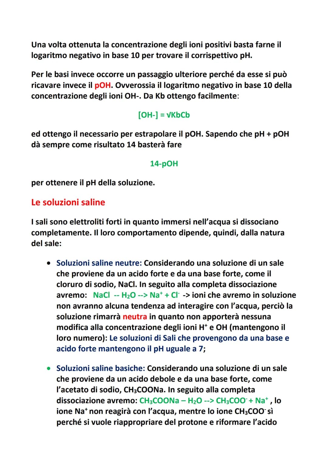 Gli acidi e le basi
Quando prepariamo una spremuta d'arancia, aggiungiamo dell'aceto
all'insalata o serviamo un bicchiere di vino, stiamo in
