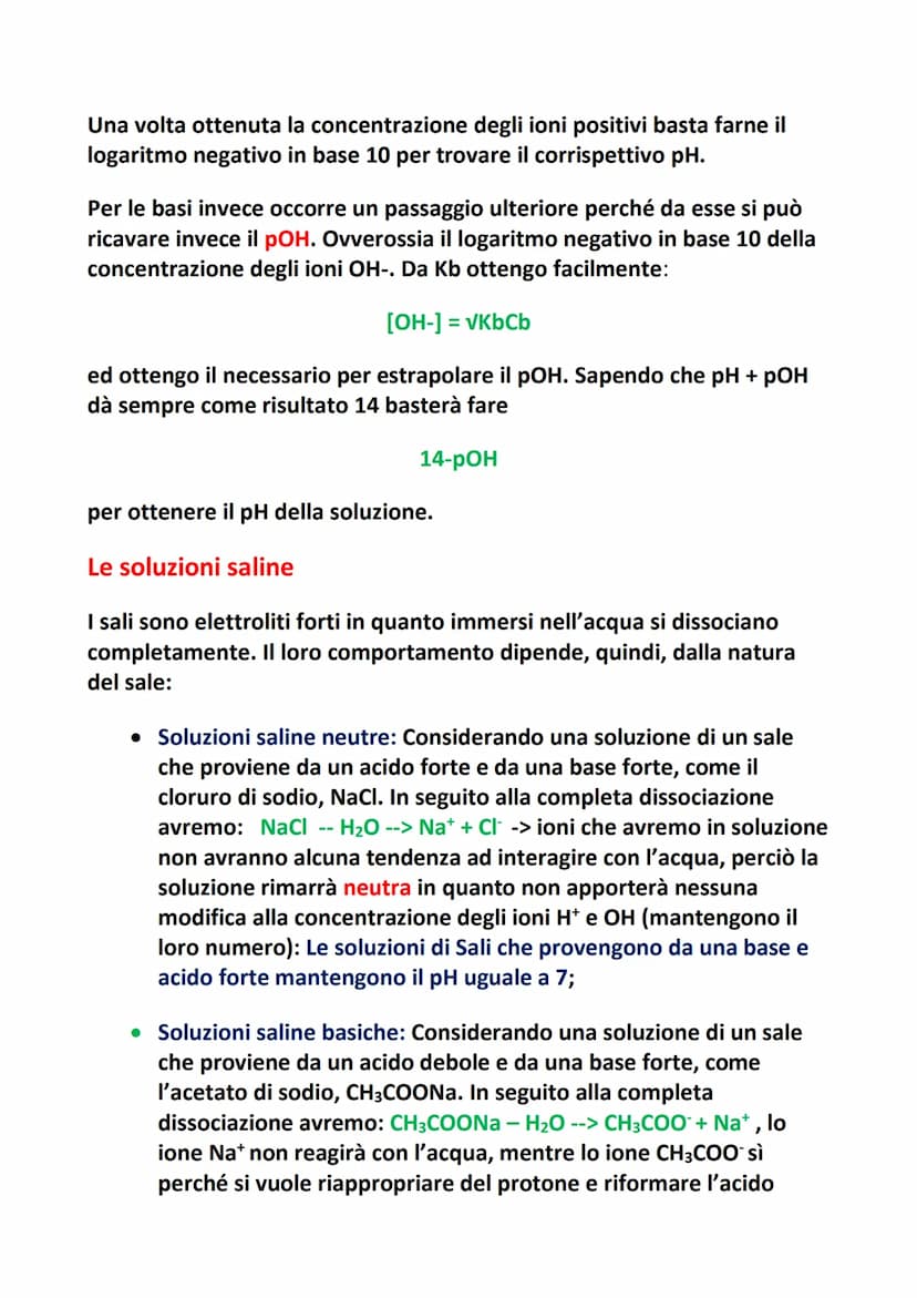 Gli acidi e le basi
Quando prepariamo una spremuta d'arancia, aggiungiamo dell'aceto
all'insalata o serviamo un bicchiere di vino, stiamo in