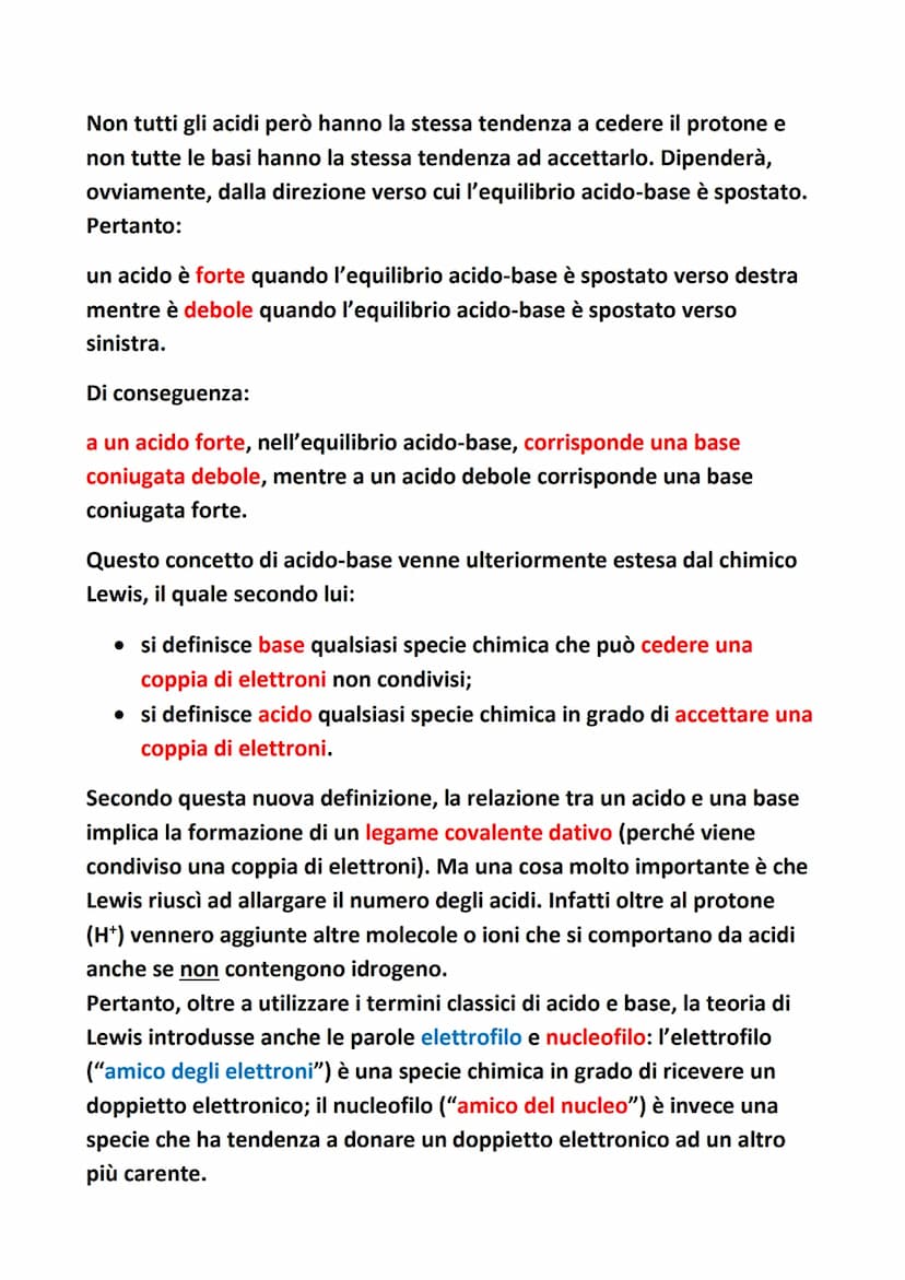 Gli acidi e le basi
Quando prepariamo una spremuta d'arancia, aggiungiamo dell'aceto
all'insalata o serviamo un bicchiere di vino, stiamo in