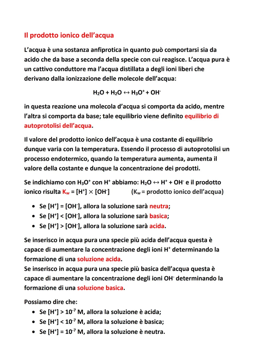 Gli acidi e le basi
Quando prepariamo una spremuta d'arancia, aggiungiamo dell'aceto
all'insalata o serviamo un bicchiere di vino, stiamo in