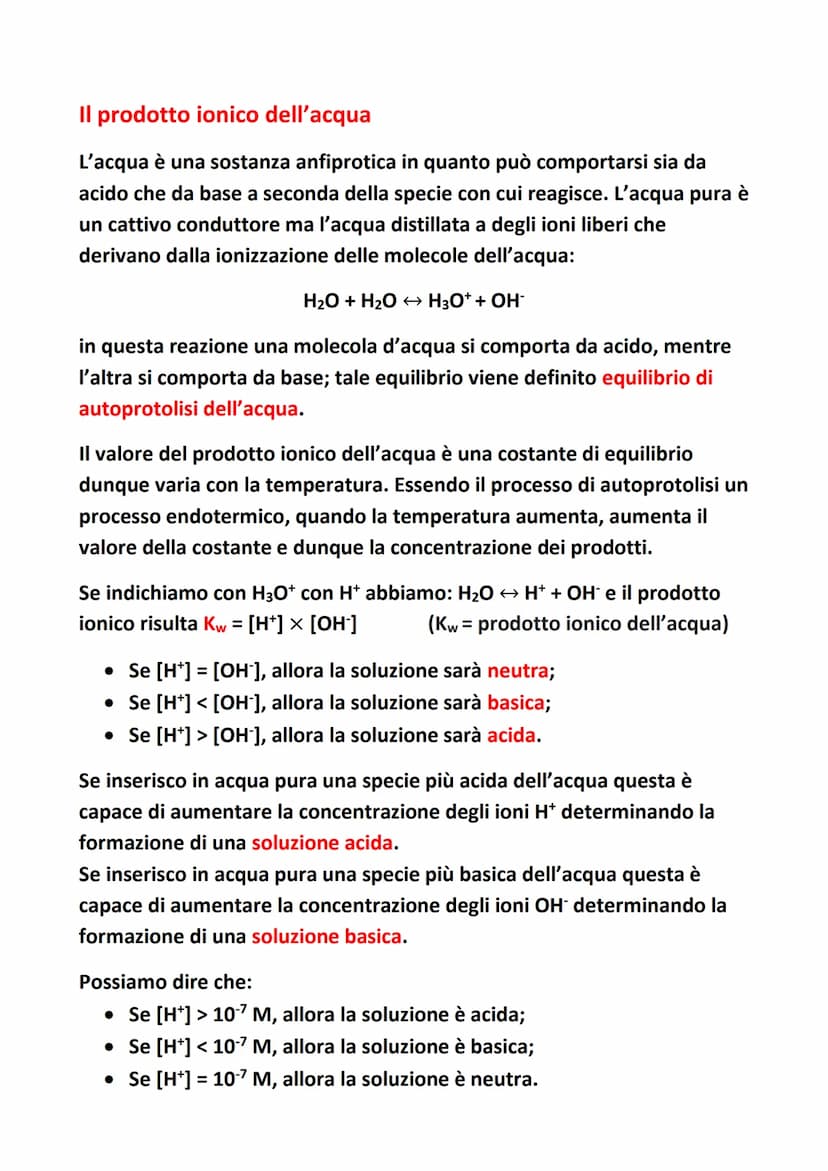 Gli acidi e le basi
Quando prepariamo una spremuta d'arancia, aggiungiamo dell'aceto
all'insalata o serviamo un bicchiere di vino, stiamo in