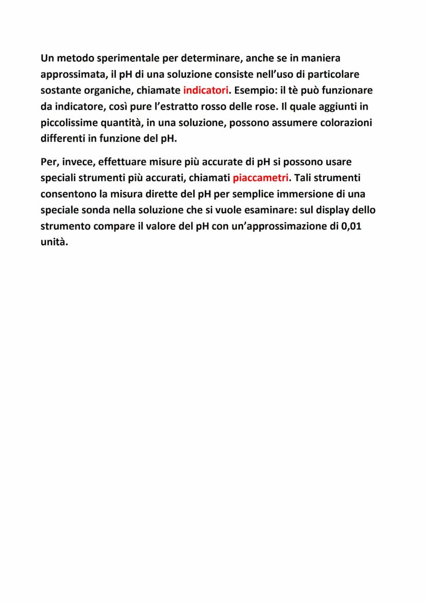 Gli acidi e le basi
Quando prepariamo una spremuta d'arancia, aggiungiamo dell'aceto
all'insalata o serviamo un bicchiere di vino, stiamo in