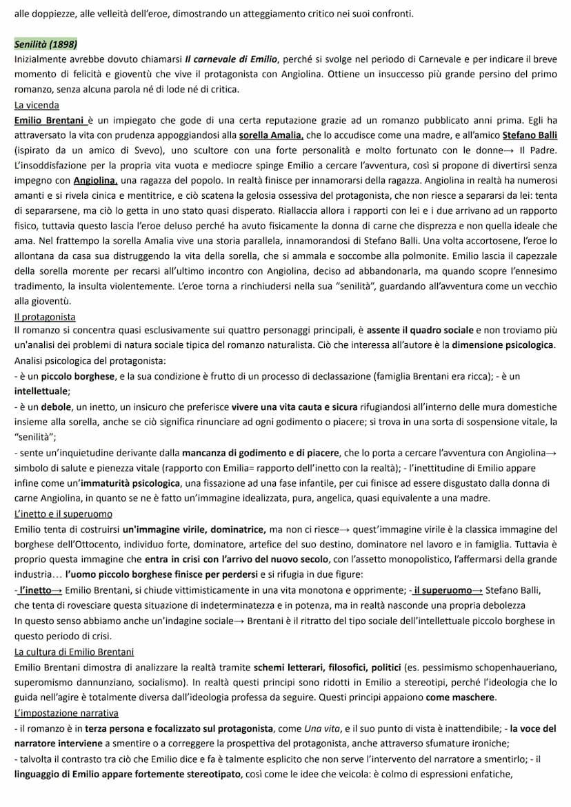 ITALO SVEVO
I primi studi e l'interesse letterario
Aron Hector Schmitz (Italo Svevo) nasce nel 1861 a Trieste da un'agiata famiglia borghese