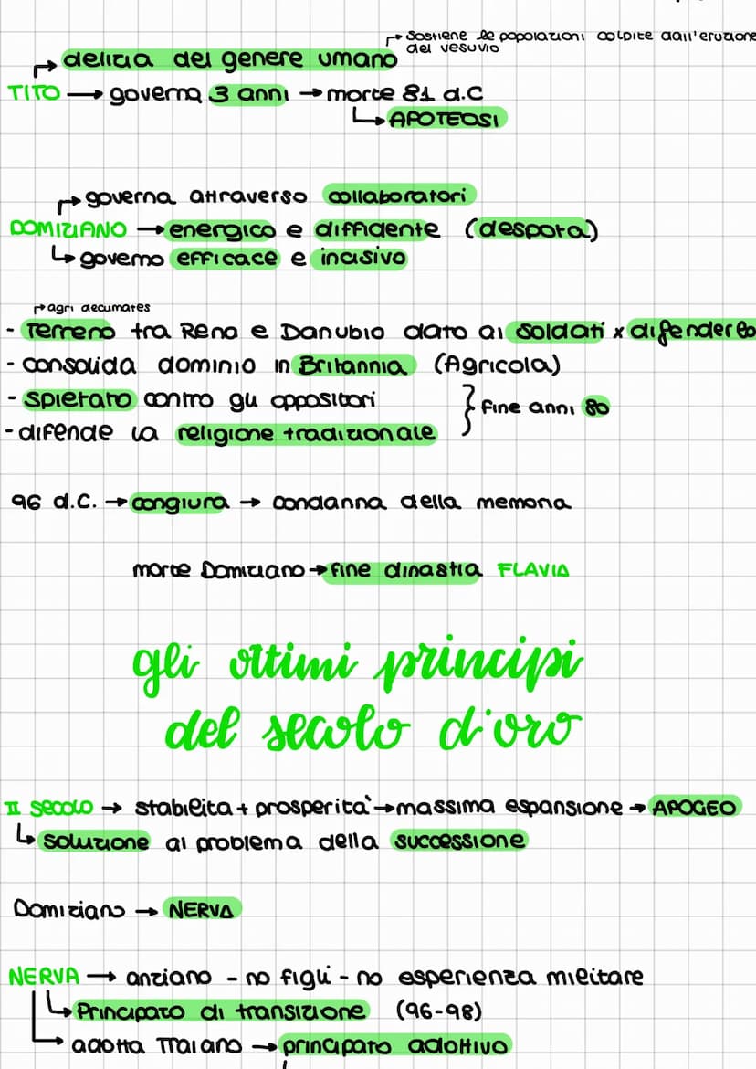 dinastia giuliv-claudia
3 FIL ROSSI (primi 2 secoli dell'impero)
•POTERE (principe- senato- miutari)
· IL CENTRO e LE PERIFERIE → forte inte
