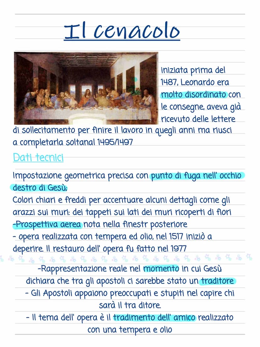 Leonardo Da Vinci
Nasce a vinci, successivamente si trasferisce con
Il padre che lo porta alla bottega di Andrea del
verrocchio che si accor