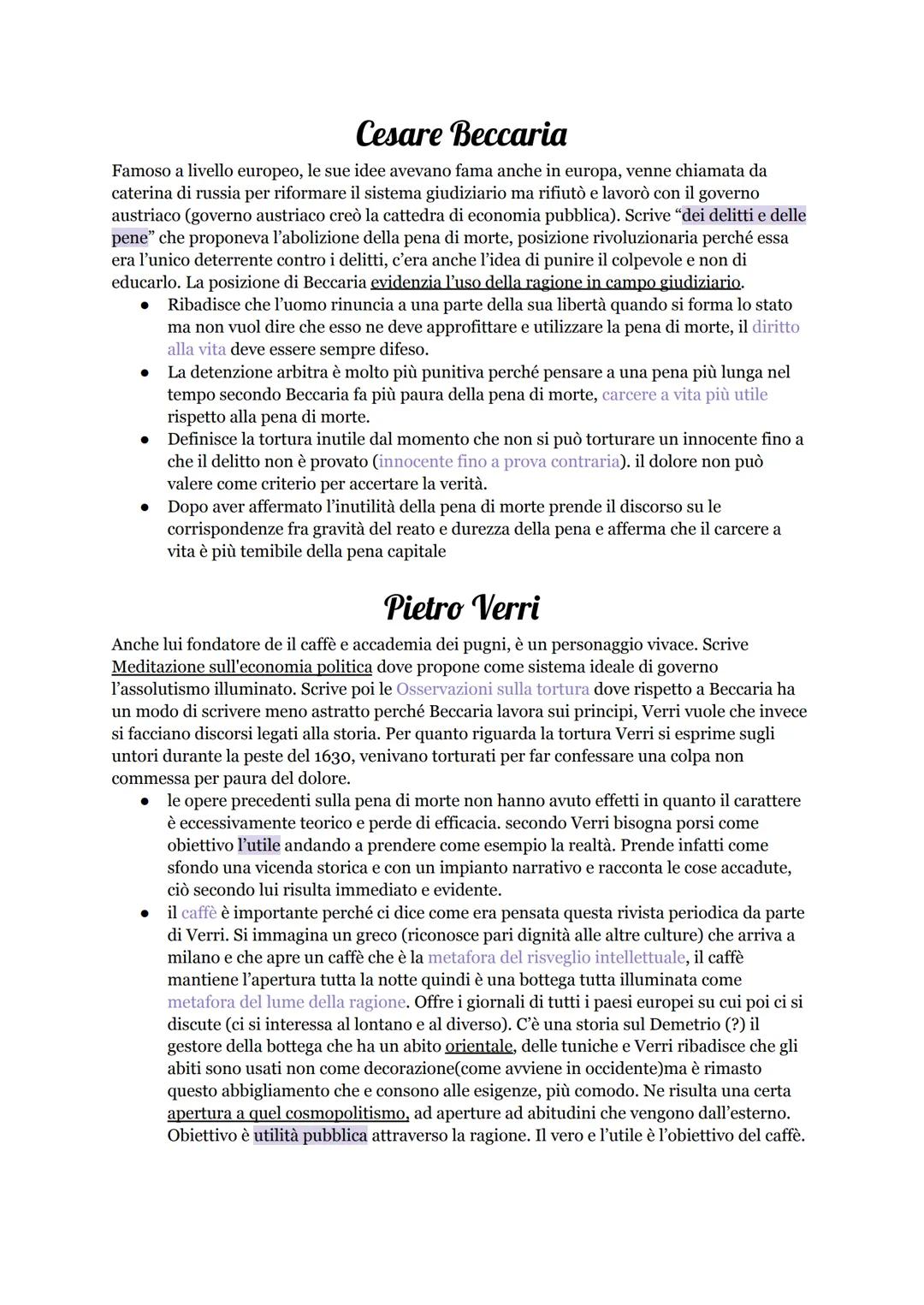 # Illuminismo Italiano

Diderot: si occupa e dirige l'enciclopedia dando all'opera il suo orientamento ovvero rifiuta i
sistemi assoluti per