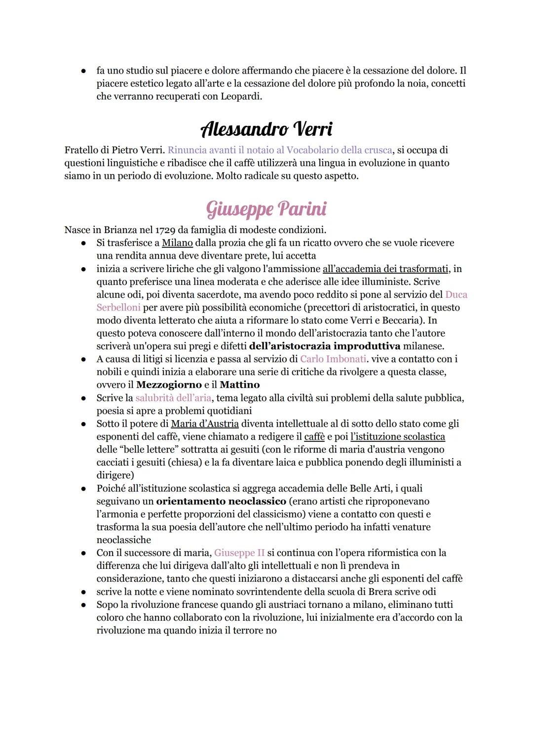 # Illuminismo Italiano

Diderot: si occupa e dirige l'enciclopedia dando all'opera il suo orientamento ovvero rifiuta i
sistemi assoluti per