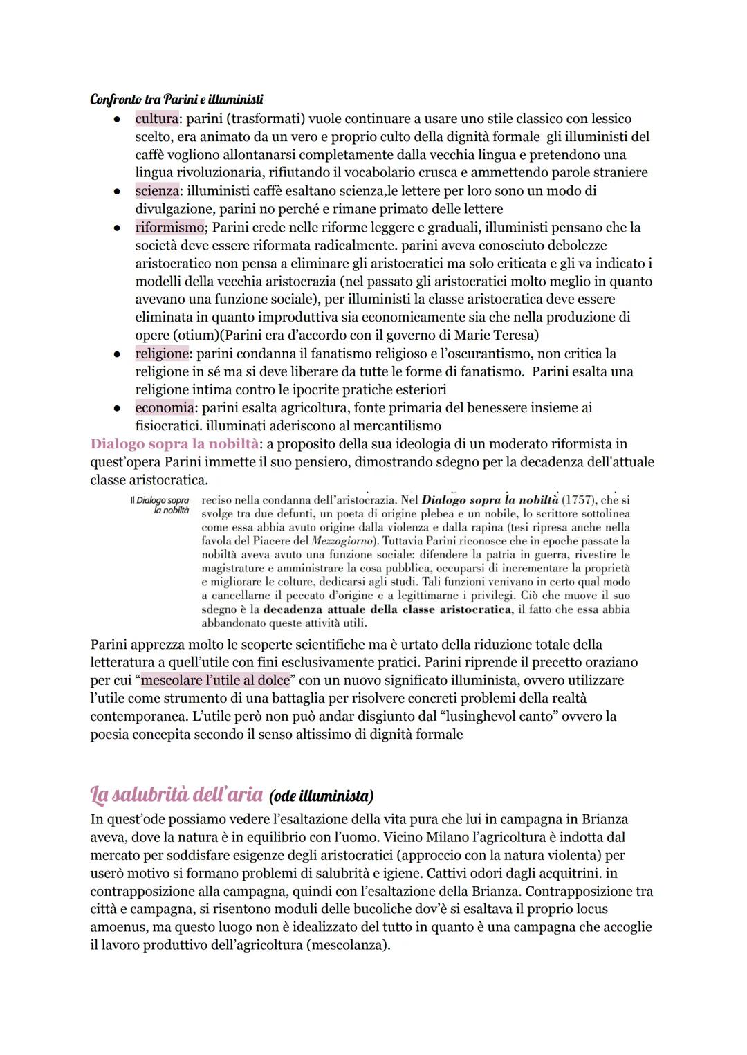 # Illuminismo Italiano

Diderot: si occupa e dirige l'enciclopedia dando all'opera il suo orientamento ovvero rifiuta i
sistemi assoluti per