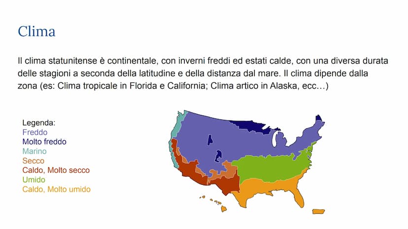 Stati Uniti d'America Carta d'identità
Nome completo: Stati Uniti d'America (United States of
America)
Capitale: Washington D.C.
Forma di go