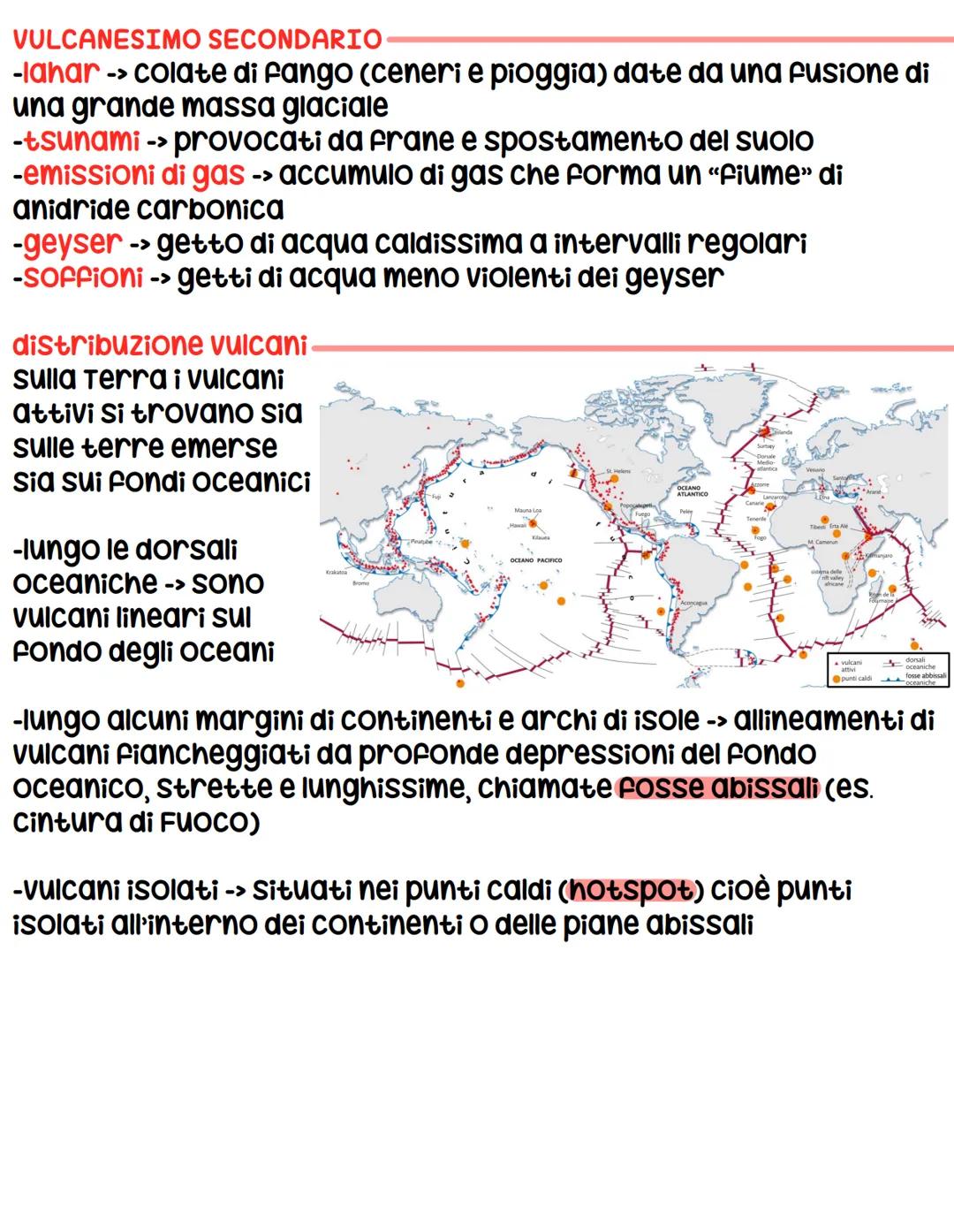 # I VULCANI

un vulcano è un'apertura naturale attraverso la quale si
manifesta la risalita di un magma in superficie

nube di cenere
crater