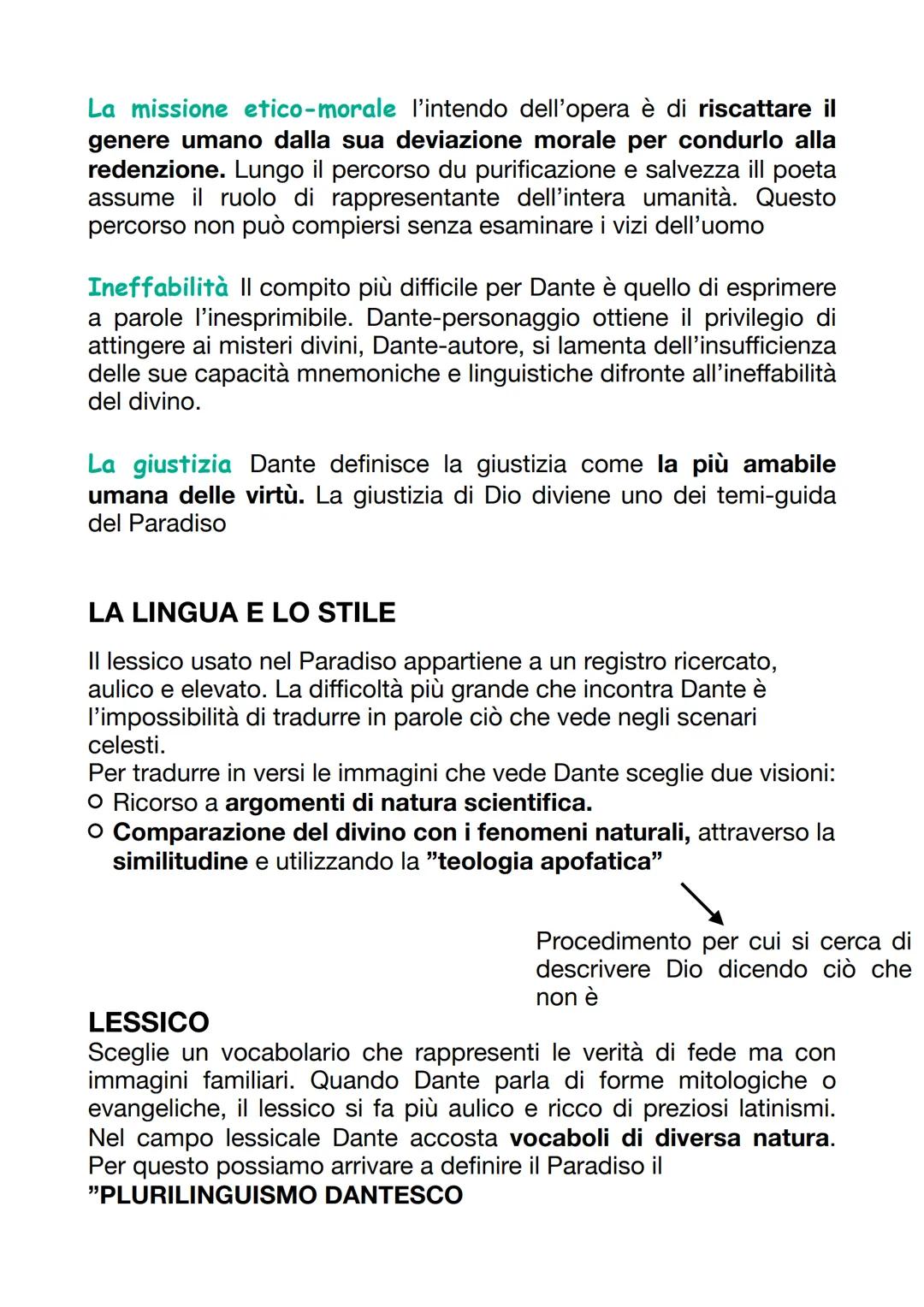 INTRODUZIONE PARADISO
La struttura
Il regno del Paradiso è strutturato in 9 cieli concentrici che ruotano
attorno a un decimo cielo. Il deci