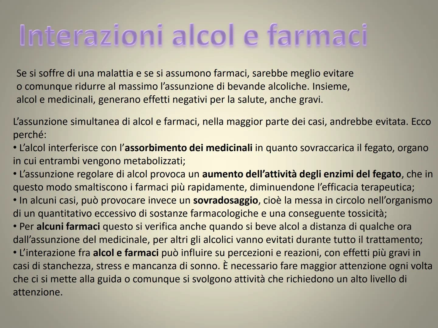 ALCOL E DROGHE
Prognt
Lucia Procopio 1B Le droghe
Secondo l'Organizzazione Mondiale della Sanità sono da
considerare sostanze stupefacenti t