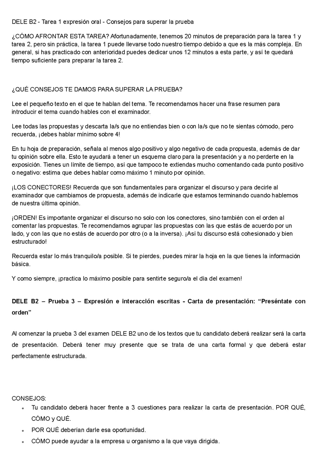Todo sobre el DELE B2: ¿Cómo aprobar, practicar y ejemplos?