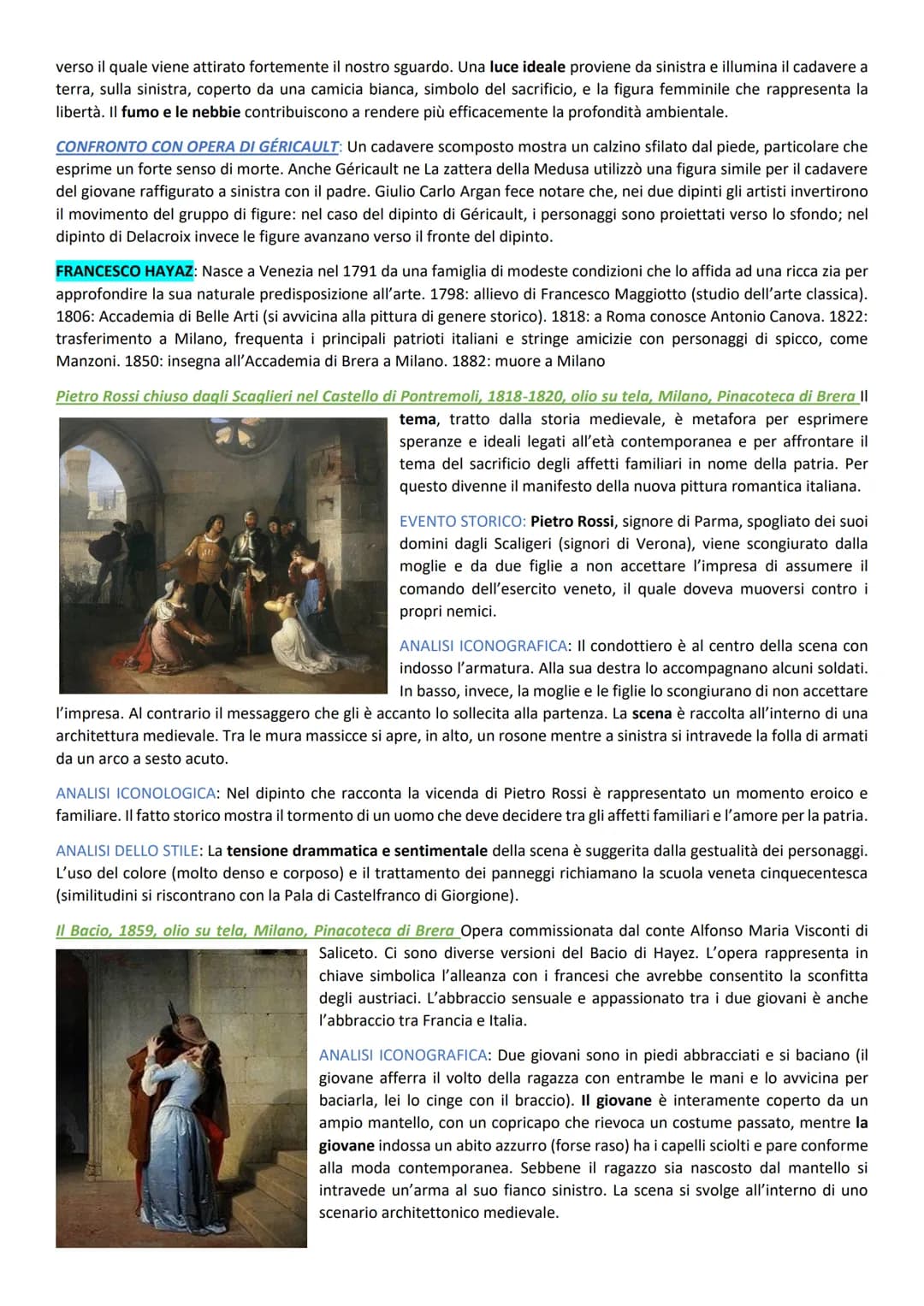 IL ROMANTICISMO movimento filosofico, letterario e artistico nato in Germania alla fine del 700 e sviluppatosi in
Europa durante il secolo s