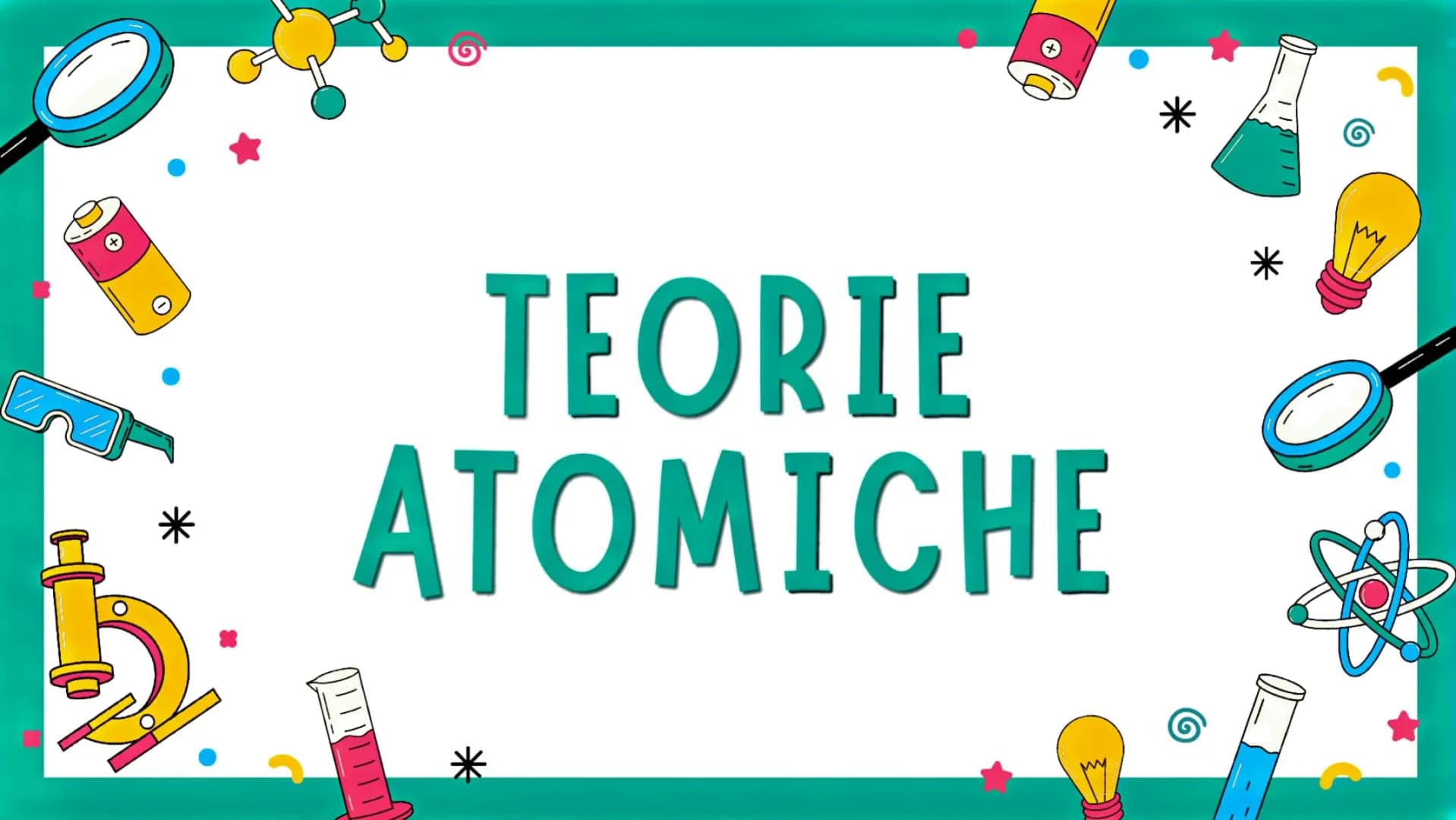 G
TEORIE
ATOMICHE
||||||||| ☆
ἄτομος
Molti secoli prima di Cristo, in Grecia, filosofi e naturalisti erano
divisi in due scuole di pensiero: