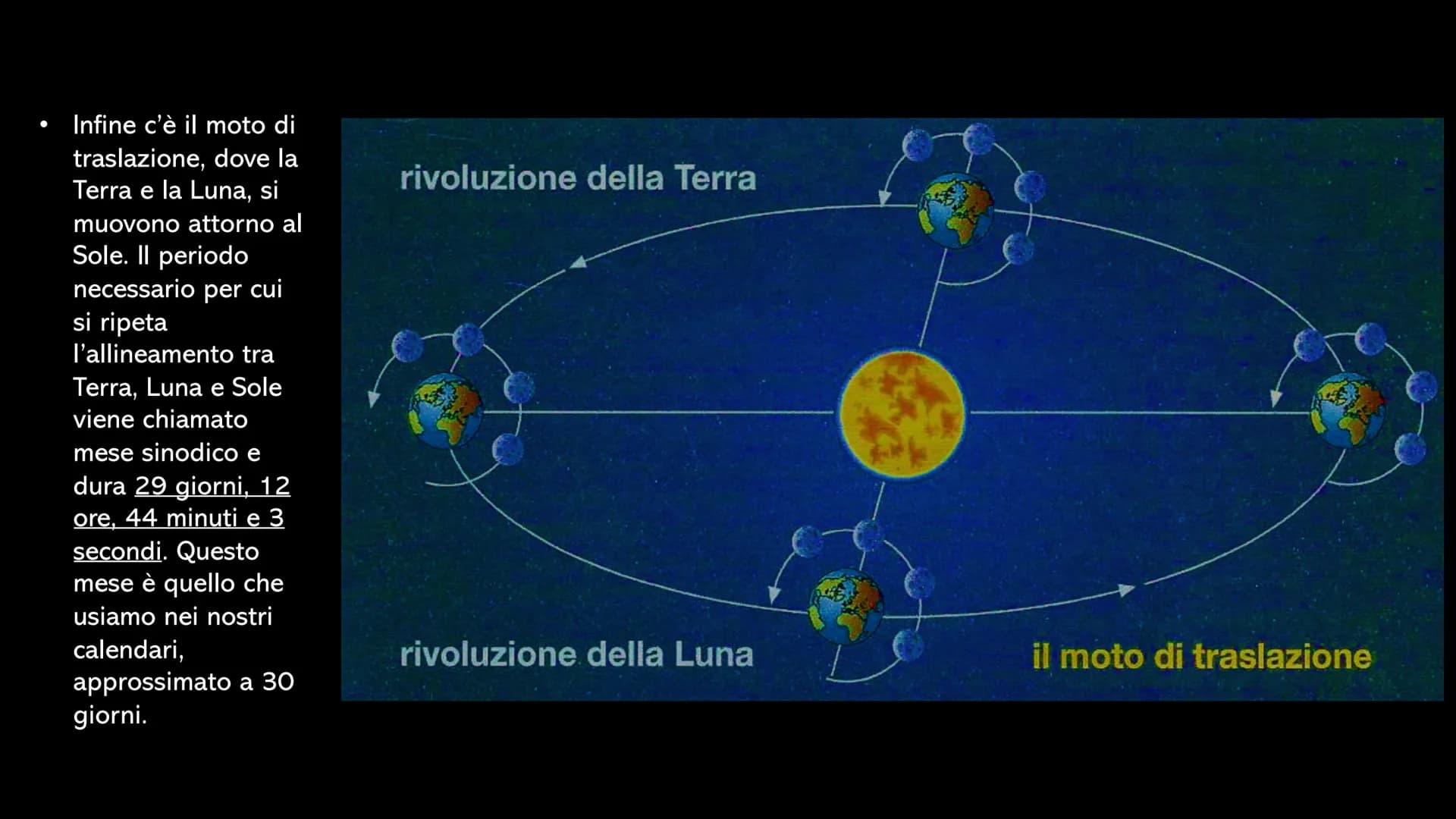 LA LUNA La Luna è l'unico satellite naturale
della Terra, è quasi sferica. Il suo
raggio è poco più di 1/4 di quello
terrestre e la sua mass