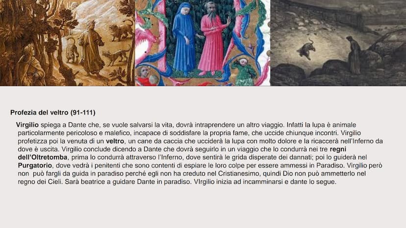 INFERNO
I & II CANTO
DANTE ALIGHIERI CANTO I CANTO 1
Il I canto dell'inferno di Dante Alighieri ha una doppia funzione: apre la
prima cantic