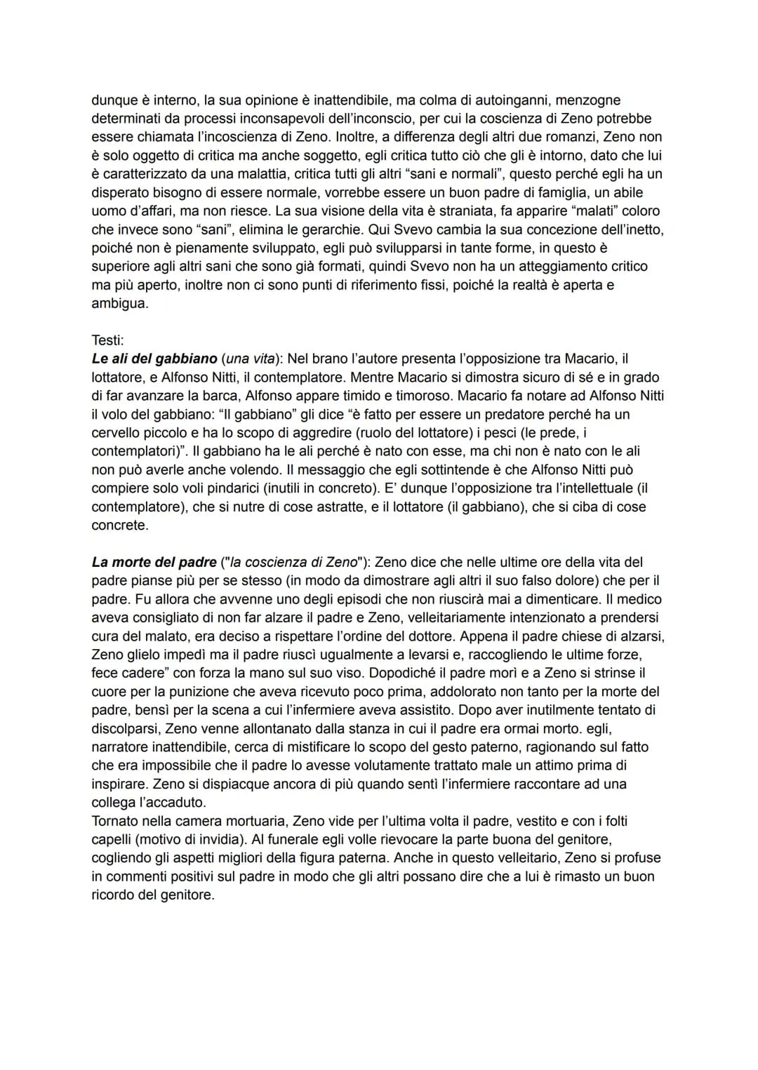 Italo Svevo (1861-1928)
vita
Aron Hector Schmitz (Italo Svevo è uno pseudonimo), nacque a Trieste nel 1861 da una
famiglia borghese. Il padr