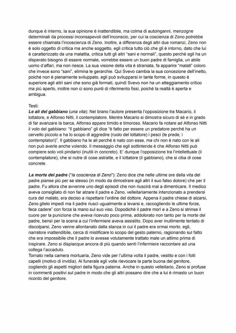 Italo Svevo (1861-1928)
vita
Aron Hector Schmitz (Italo Svevo è uno pseudonimo), nacque a Trieste nel 1861 da una
famiglia borghese. Il padr