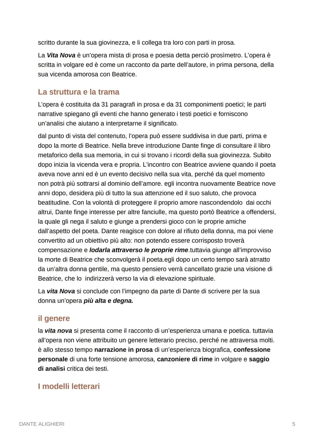 DANTE ALIGHIERI
LA VITA
abbiamo poche tracce dell'infanzia e della prima giovinezza di Dante Alighieri.
Sappiamo che nasce a Firenze nel 126