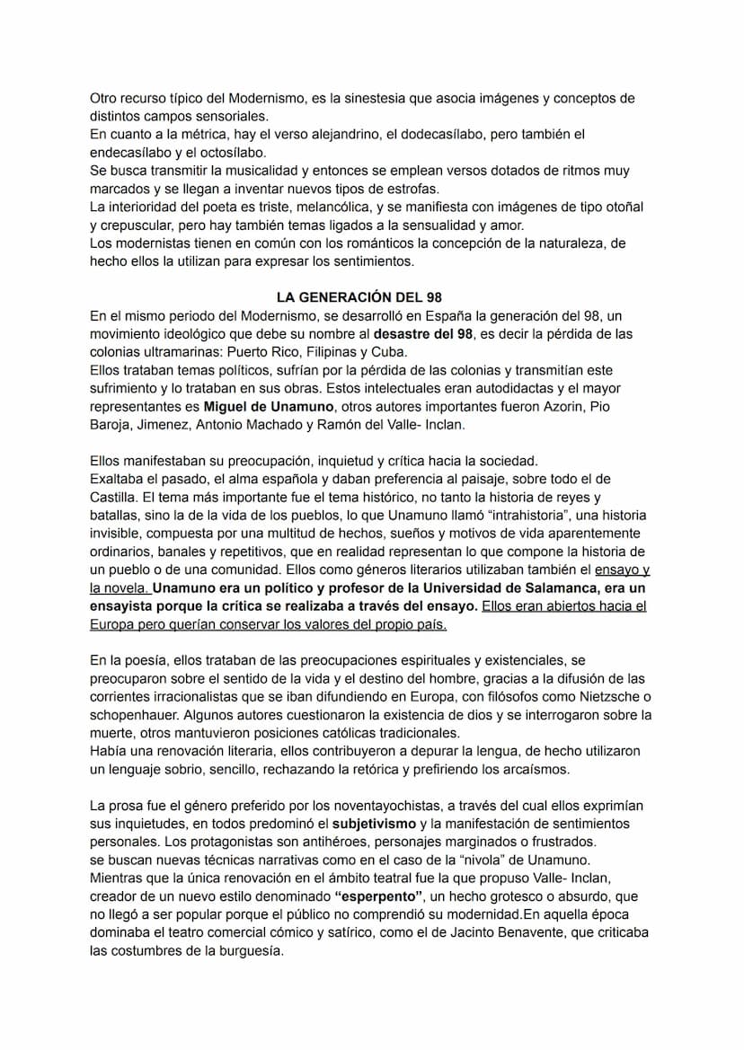 EL MODERNISMO
El Modernismo fue un movimiento generado por el Parnasianismo y el Simbolismo y en
literatura surge hacia finales del siglo XI